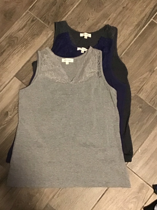 Urban Diction Tops - NWOT! Set 3 Tank Tops- Navy, Dark and Light Grey